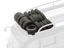 1:43 Brumm 20 gomme senza cerchioni anteriori + posteriori F088 Model