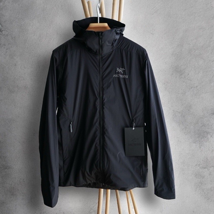 【Nuova】ARC'TERYX Atom SL Felpa con Cappuccio Uomo Taglia S Nera Direttamente dal Giappone