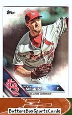 2016 Topps #107 Kevin Siegrist Rainbow Foil