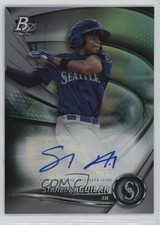 2022 Bowman Platinum Top Prospects Auto Starlin Aguilar #TOP-67 Auto 0v8s