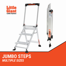 Little Giant Folding Jumbo Steps™ - Available in 2, 3 & 4 Steps