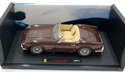 Hot Wheels Elite 1/18 Scale P9897 Ferrari 250 California Spider