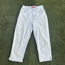 Gloria Vanderbilt Light Wash Blue Corduroy Pants Womens Size 8 27x22