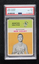 1961-62 Fleer Bob Cousy #10 PSA 4 HOF 10fh