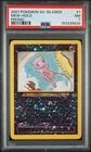 New Cert* Mew PSA 7 Swirl - Southern Islands - R. Holo - Pokémon 2001 WOTC #1/18