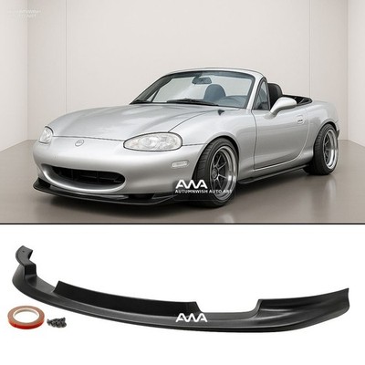 1999-2000 Mazda Miata MX-5 GV Style PU Front Bumper Chin Lip Body