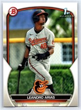 2023 Bowman Prospects #BP-84 Leandro Arias - Baltimore Orioles