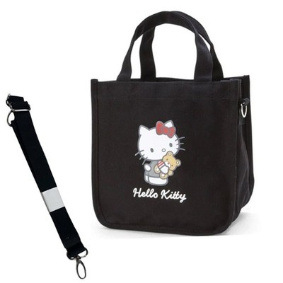 Hello Kitty 2-Way Mini Tote Bag Sanrio Original Kawaii Pop Culture Gift NEW NWT