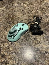 Gaming Mouse RGB Lights Wired M5 E-Sports Mouse Ziyou Lang - Macaron Green Mamba