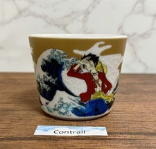 ONE PIECE KUTANI Ware Soba Choco Noodle Dipping Coffee Tea Beer Cup Luffy Wave