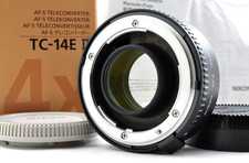 Mint Nikon TC-14E II 1.4x AF-S Teleconverter Lens For Nikon F w/ Box From Japan
