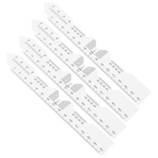 Portable Reusable Pupil Distance Measuring Tool PVC Eyeglass Accessory
