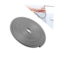 Car Door Edge Guards Car Edge Rubber Seal Trim Protector, No Glue 16FT Gray
