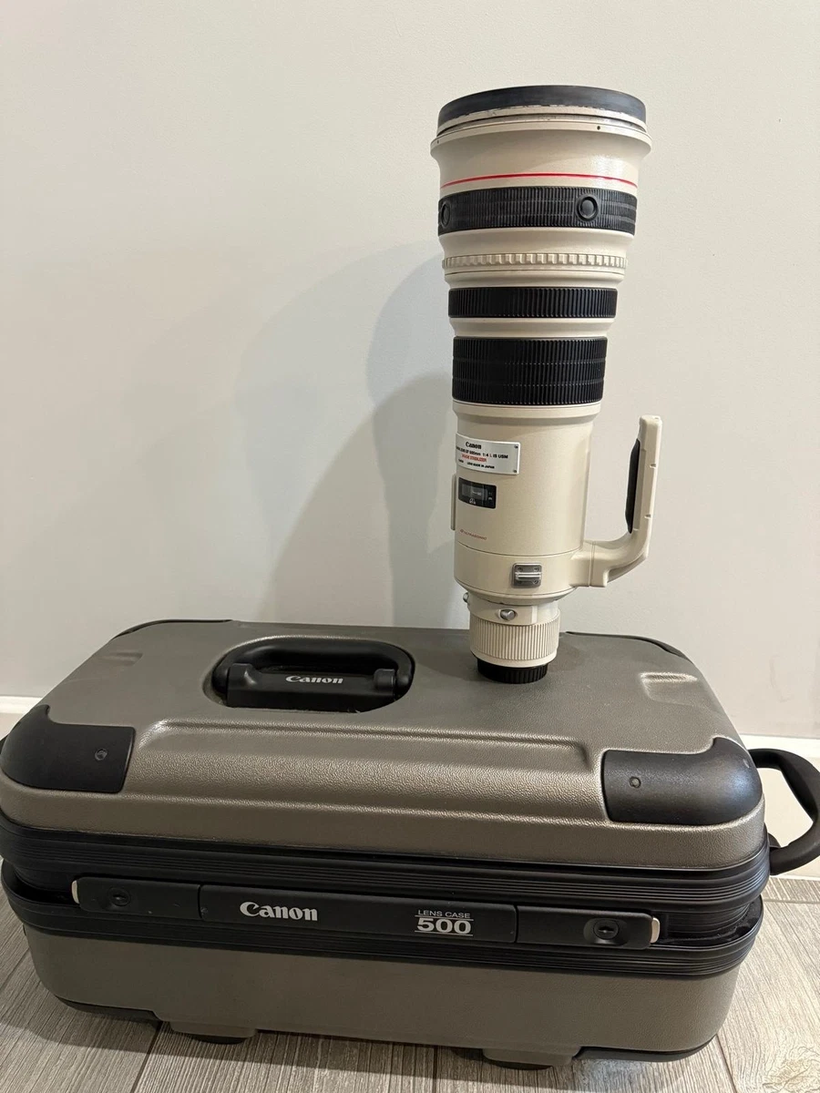 Canon EF 500mm F/4 L IS USM – Objectif Pour Pièces (défectueux)