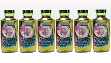 Lot of 6 Bath Body Works WAIKIKI BEACH COCONUT Shower Gel 10oz Fullsize Wash