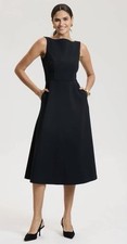 Women's Tailored Midi Dress - A New Day Size XS