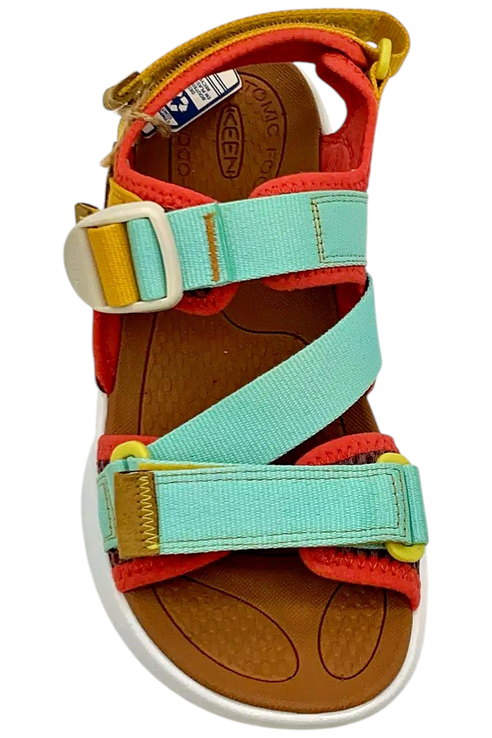 Sandali sportivi donna KEEN con cinturino posteriore Elle Gldn giallo lichn