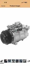 98332 AC Compressor with Clutch Compatible with Ford Explorer 2011-2015,