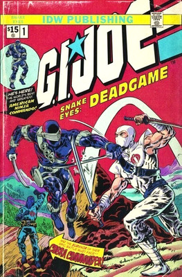 GI JOE Snake Eyes Dead Game #1 (2020) HULK #181 HOMAGE VARIANT IDW NM.