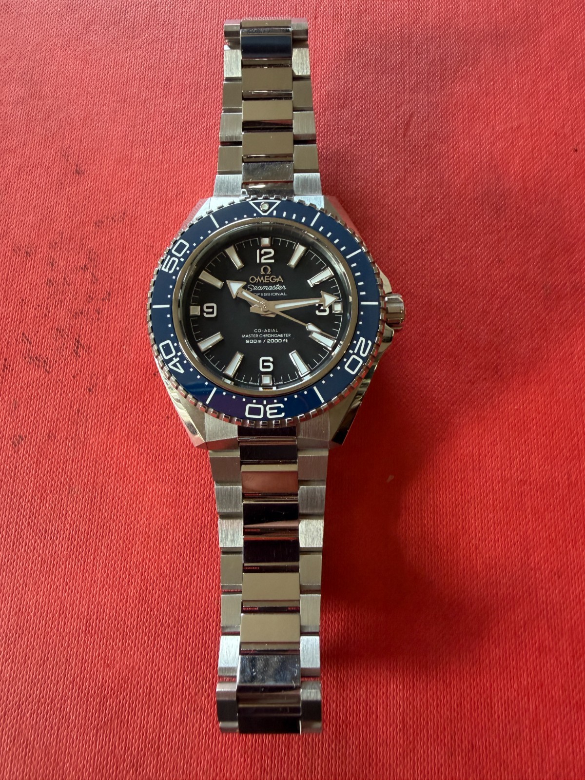 Omega Seamaster Planet Ocean Black/Blue 42mm - GEN 4 - 2026 + extra OEM strap.