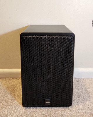 Single CANTON PLUS D Bookshelf Speaker. Tested. 