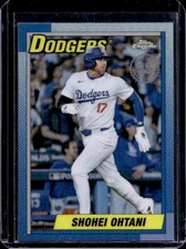 2025 Topps Chrome Shohei Ohtani 1990 Baseball #90CB-7 Dodgers