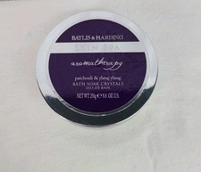 SEALED Baylis Harding Skin Spa Patchouli  Ylang Ylang Bath Soak Crystals 8.8oz