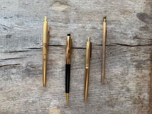 Set of 4 pens - Eversharp Bankers Stik Capri mark