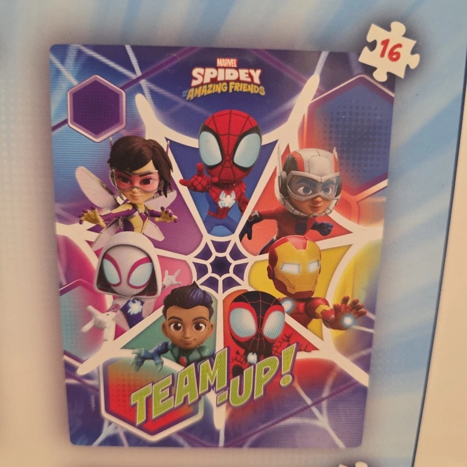 Marvel Spidey & Friends Marco Bandeja Puzzles Paquete de 3 Regalo de Navidad Foto 4 de 4