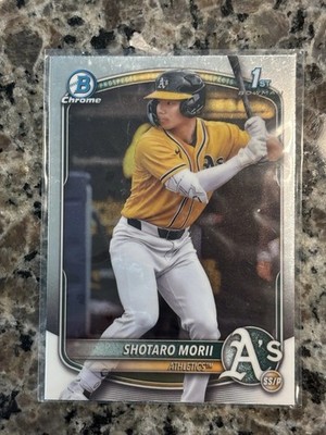 2025 Bowman Chrome #BCP-170 Shotaro Morii Athletics