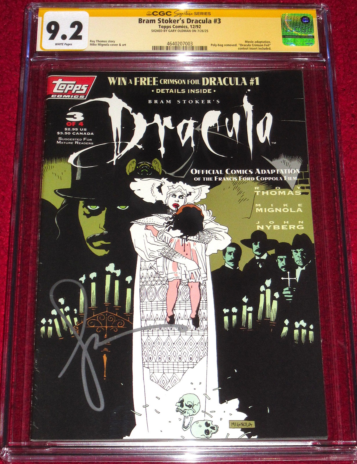 Bram Stoker's Dracula Value - GoCollect