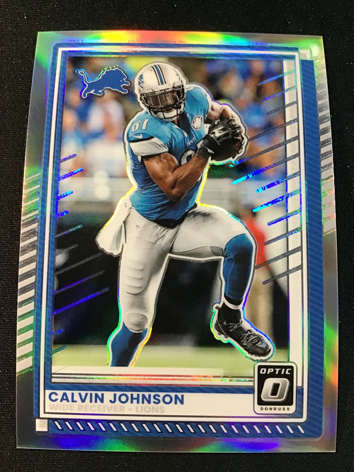 2025 Donruss Optic #19 Calvin Johnson Holo