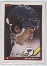 1991-92 Topps Mario Marois #82 06x7