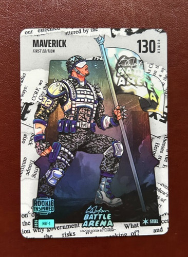 2026 Bo Jackson Battle Arena Maverick titulek Battlefoil Cooper vlajka HBF-1
