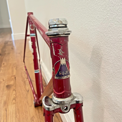 Vintage Fuji Gran Tourer Frame Set Steel Lugged Japan Road Bike 53
