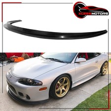 Fits 97-99 Mitsubishi Eclipse Ds Style Front Lip Lower Chin Spoiler Unpainted Pu
