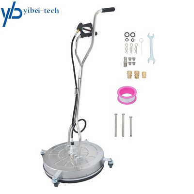 #ad #ad Pressure Washer Surface Cleaner 6000 PSI 24quot; w Handles amp; Wheels Quick Connect $177.32