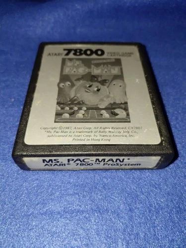 New ListingAtari 7800 (Atari 2600) Ms. Pac-Man Cartridge Tested / Works!