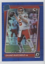 2021 Panini Donruss Optic Rated Rookie Blue Hyper Prizm Shane Buechele #298 1c6t