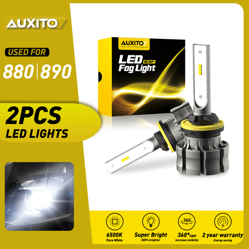 880 884 899 LED Fog Driving Light Bulb Conversion Kit White Extremely Bright New - Picture 1 of 11