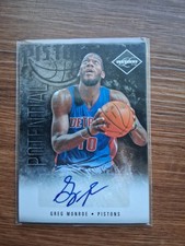 2011-12 Panini Limited Potential Signatures 76/99 Greg Monroe #2 Auto 1u6