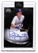 2022 Topps Chrome Black #CBA-RY Robin Yount Autographs