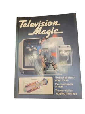 Television Magic Book 1978 Vintage Marshall Cavendish How TV Works Tricks