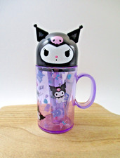 Sanrio Original Kuromi Toothbrush wit die cut cup case