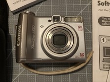 Canon PowerShot A530 Bundle Pentax Case Canon Software CD Manuals