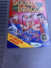 Double Dragon (Nintendo Entertainment System NES, 1988) TESTED working clean