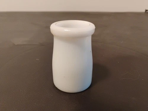 Single Creamer Cafe Diner Restaurant Ware Vintage Milk Glass