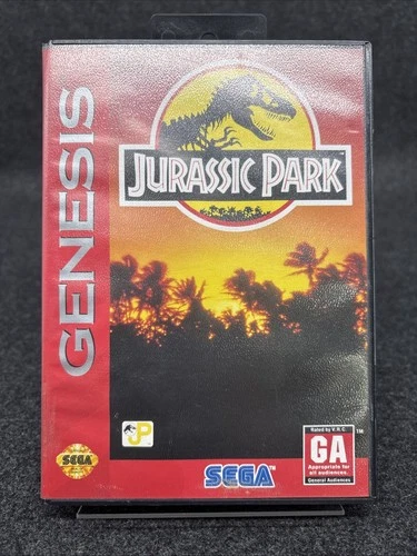 Jurassic Park (Sega Genesis) - CIB Great Condition