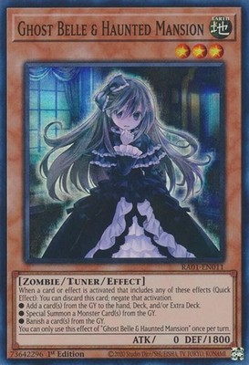 Ghost Belle & Haunted Mansion - RA01-EN011 - Super - NM