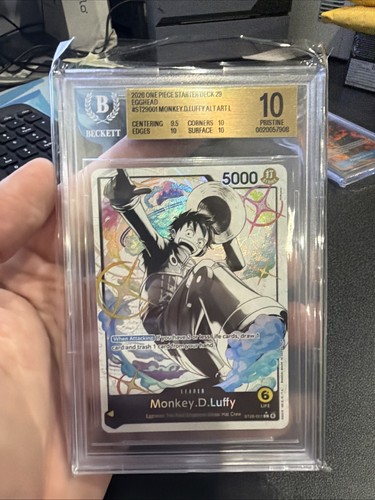 Monkey.D.Luffy (Parallel) graded BGS 10 for sale on eBay
